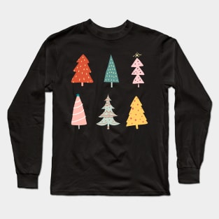 Christmas Trees Long Sleeve T-Shirt